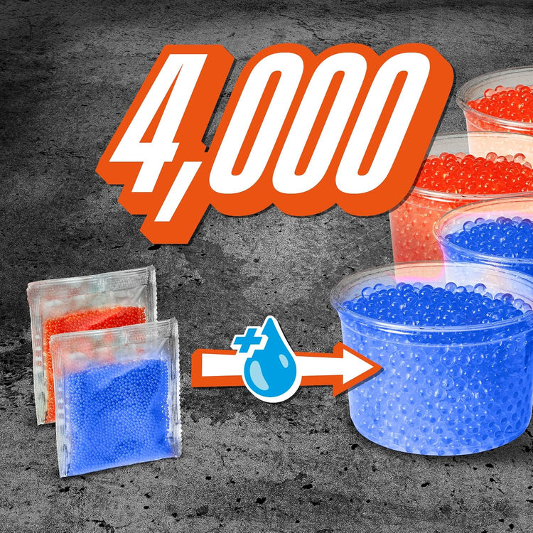 Nerf gel fire versus