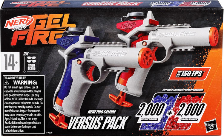Nerf gel fire versus