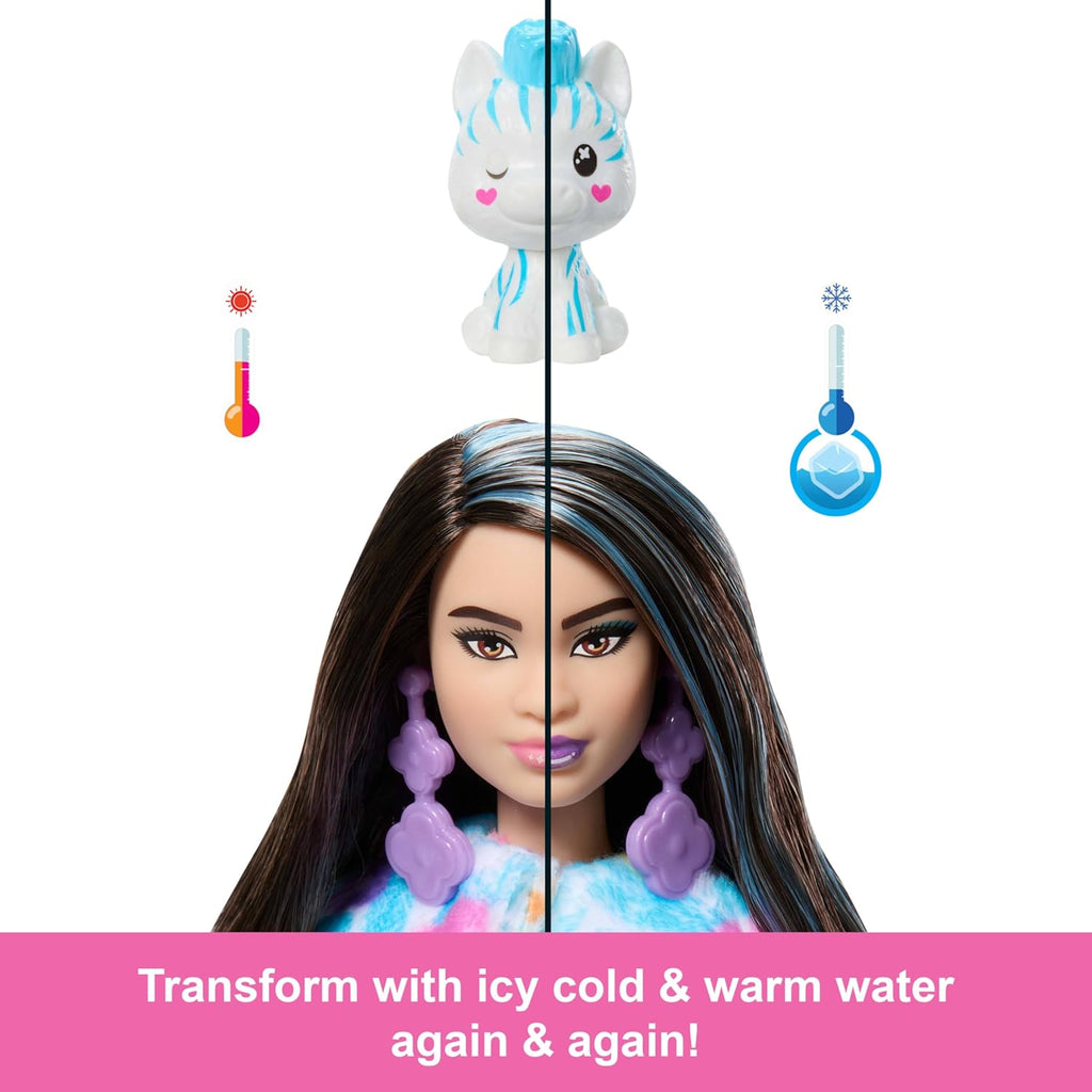 Barbie Cute Reveal Zebra
