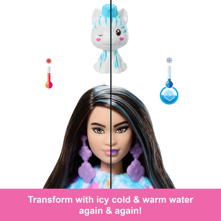 Barbie Cute Reveal Zebra