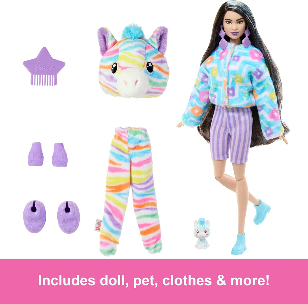 Barbie Cute Reveal Zebra