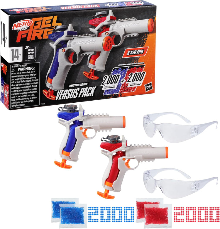 Nerf gel fire versus