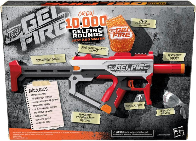 Nerf pro gel Mythic full auto blaster
