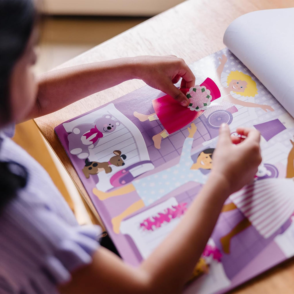 Libro de stickers reusables Melissa & Doug