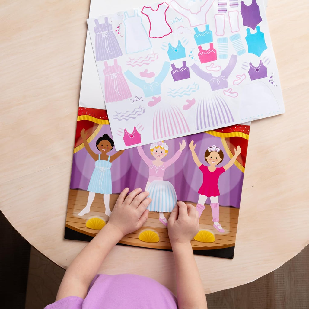 Libro de stickers reusables Melissa & Doug