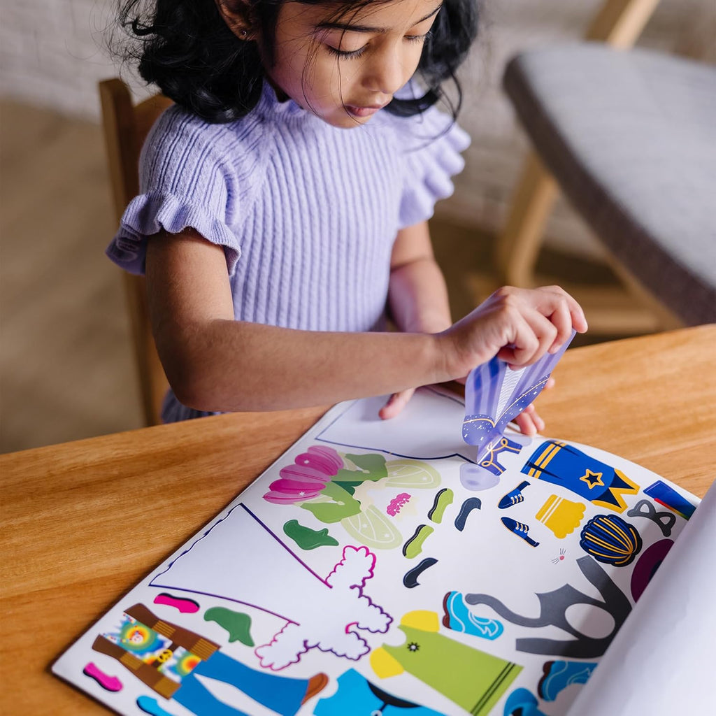 Libro de stickers reusables Melissa & Doug