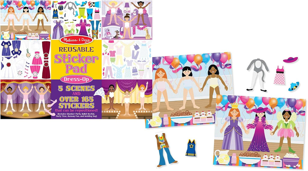Libro de stickers reusables Melissa & Doug