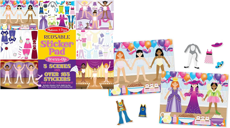 Libro de stickers reusables Melissa & Doug